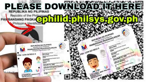ephilid.philsys.gov.ph download|How to get PhilSys National ID digital and printed copy .